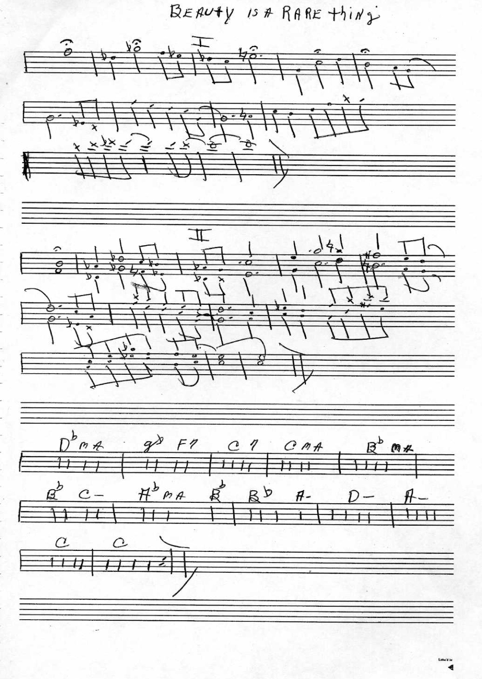 OCLS Beauty is Rare Thing