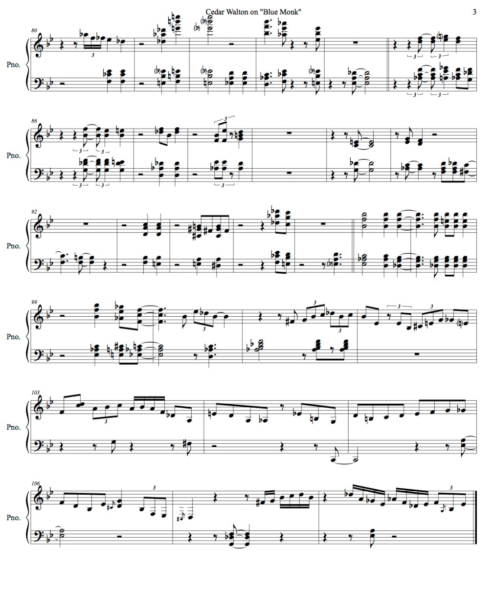 Blue Monk 3 Blue Monk 3