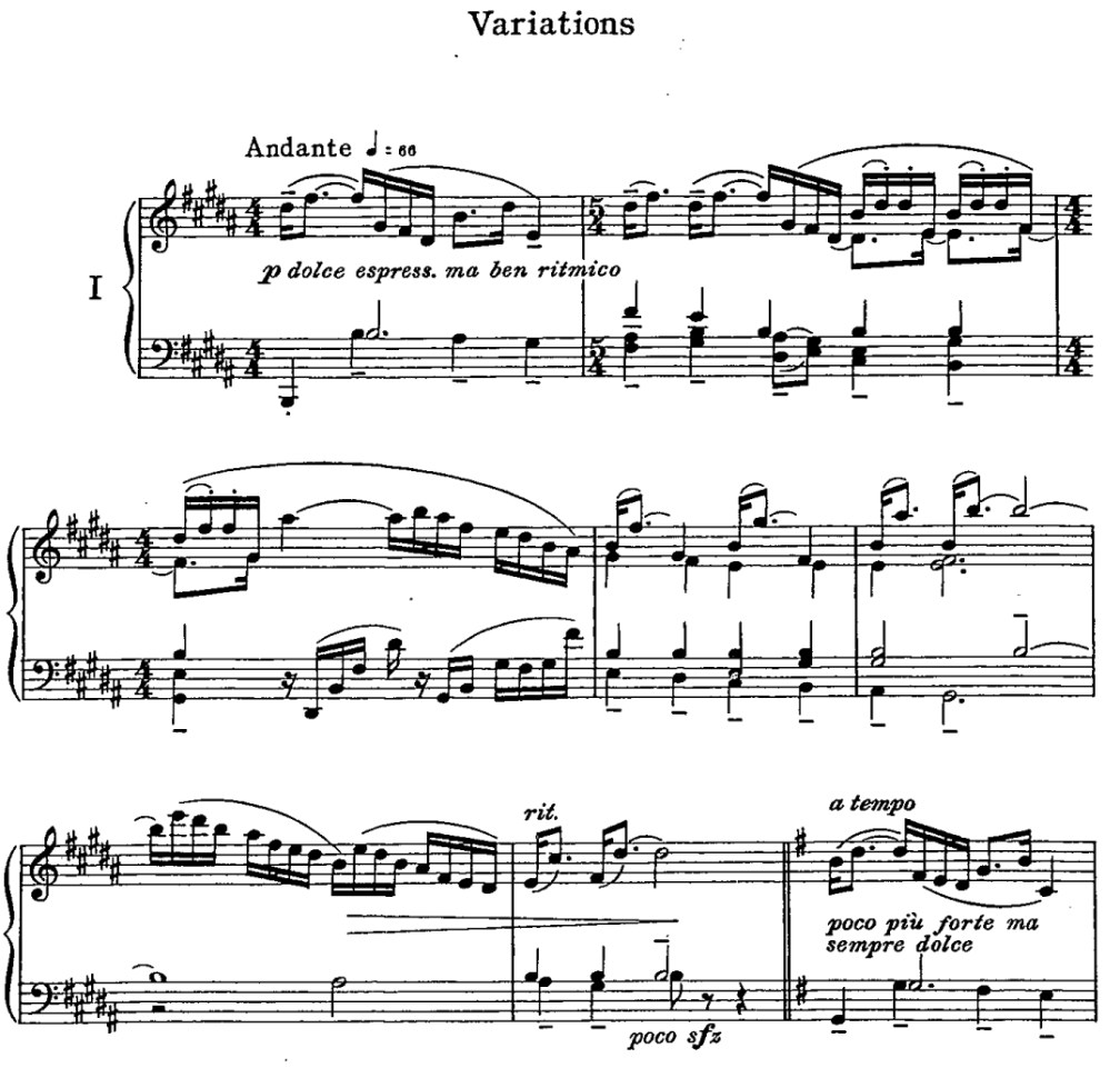 Fine Variations 1 Fine Variations 1