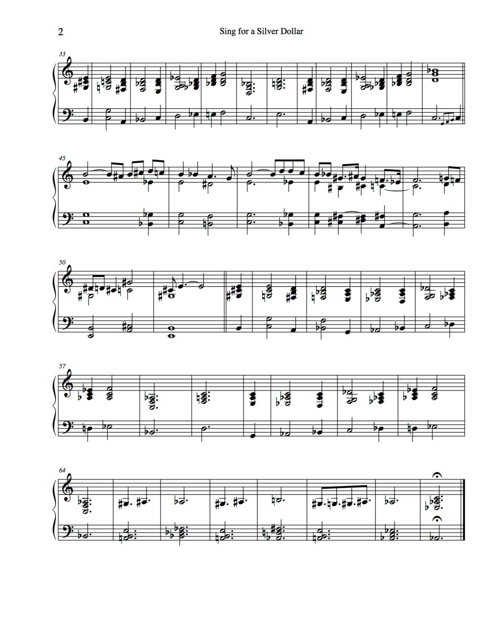 Sing for a Silver Dollar 2